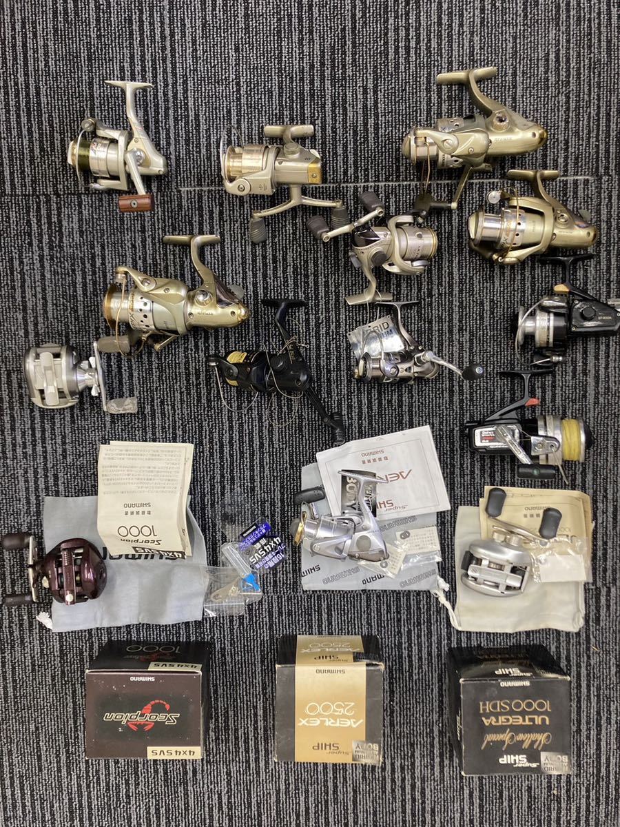 リール DAIWA SHIMANO 釣り具 まとめ売り（Scorpion、AERLEX、ULTEGRAなど）現状品_画像3