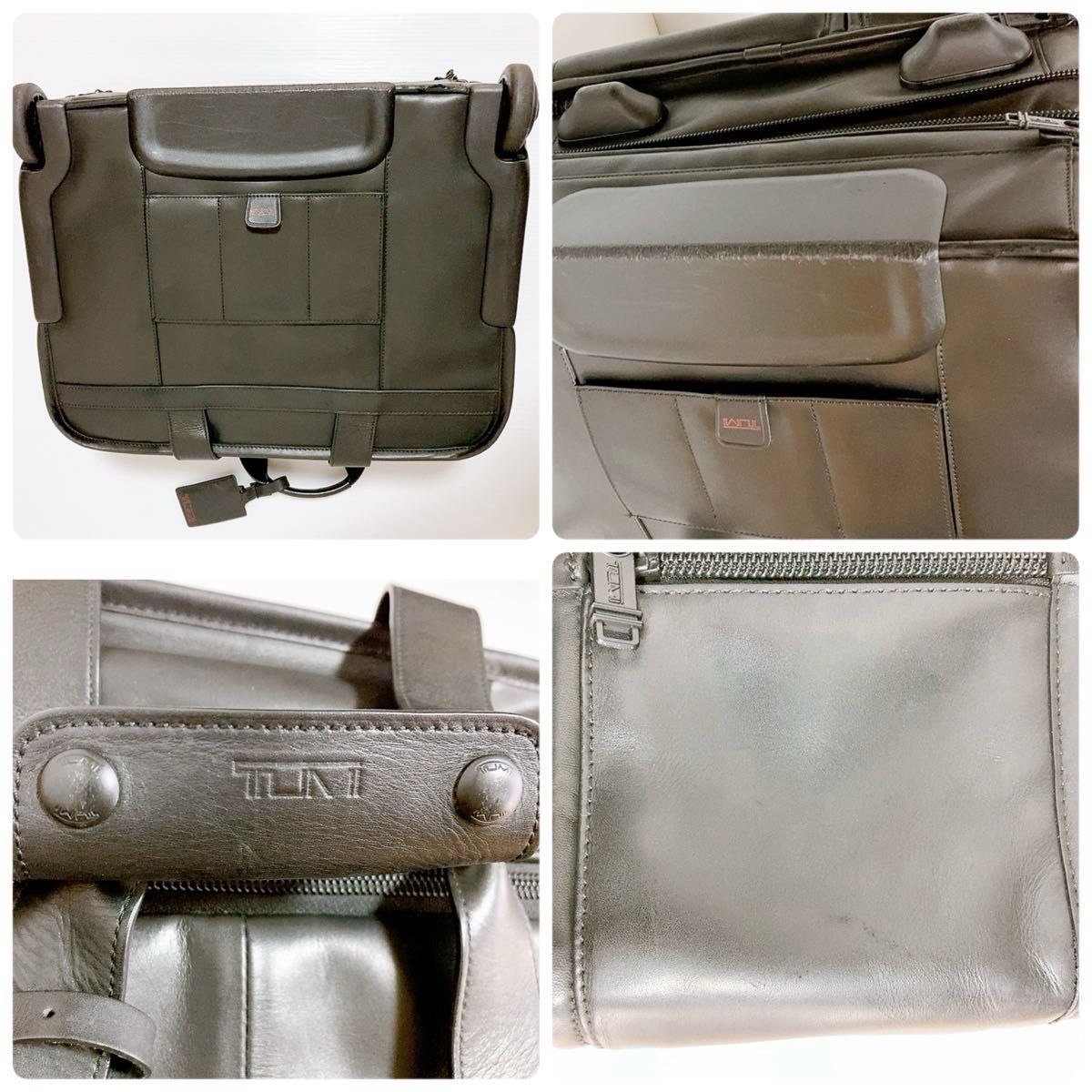 希少】TUMI(トゥミ) オールレザー キャリーバッグ 96103DH 希少】TUMI(トゥミ) オールレザー キャリーバッグ 96103DH