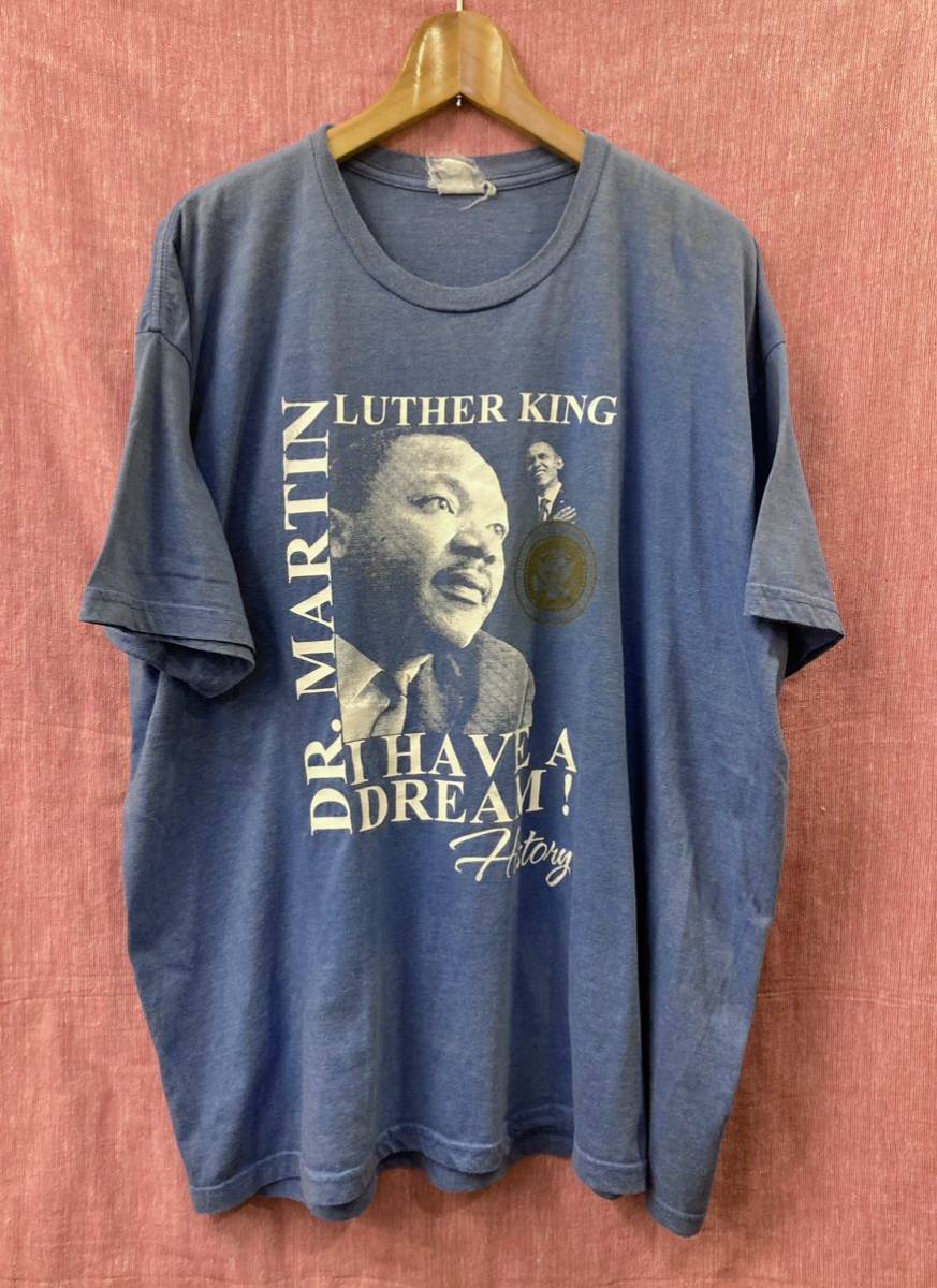 ヴィンテージ マーティン・ルーサー・キング・ジュニア Martin Luther King Jr. キング牧師 バラク・オバマ 大統領 Tシャツ_画像1