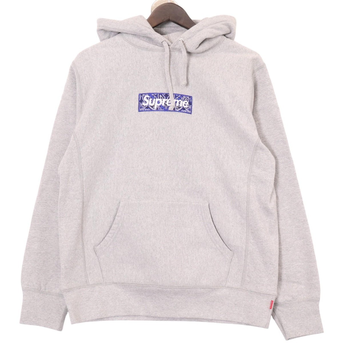 Supreme / 19FW Bandana Box Logo Hooded Sweatshirt シュプリーム バンダナ ボックスロゴ フーディ スウェット パーカー 表記サイズM