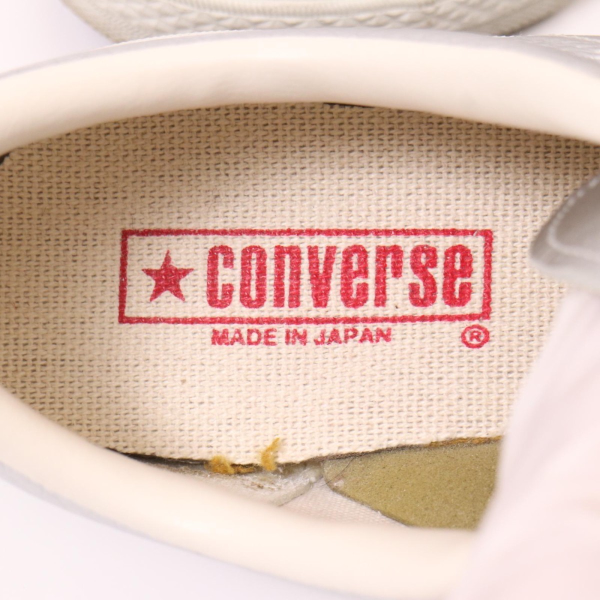 CONVERSE / ALL STAR コンバース オールスター メタリック レザー ワンスター スニーカー シルバー 表記サイズ5_画像8