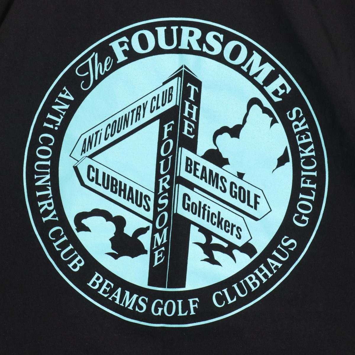 The Foursome アンタイカントリークラブ ゴルフィッカーズ クラブハウス ビームス ゴルフ Tシャツ 半袖 カットソー 表記サイズXL_画像5