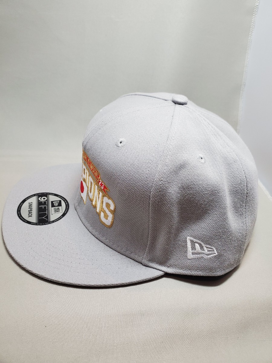 【新品】WBC2023 日本代表 侍JAPAN 優勝記念キャップ NewEra 9FIFTY グレー ニューエラ 帽子 大谷翔平 侍ジャパン_画像4