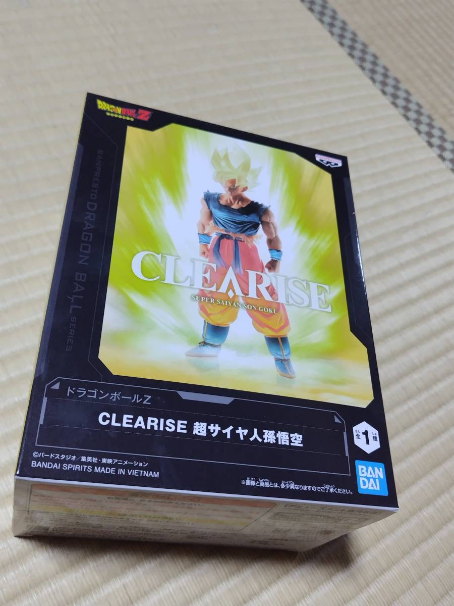 新品未開封　ドラゴンボールZ CLEARISE クリアライズ フィギュア 超サイヤ人孫悟空_画像1