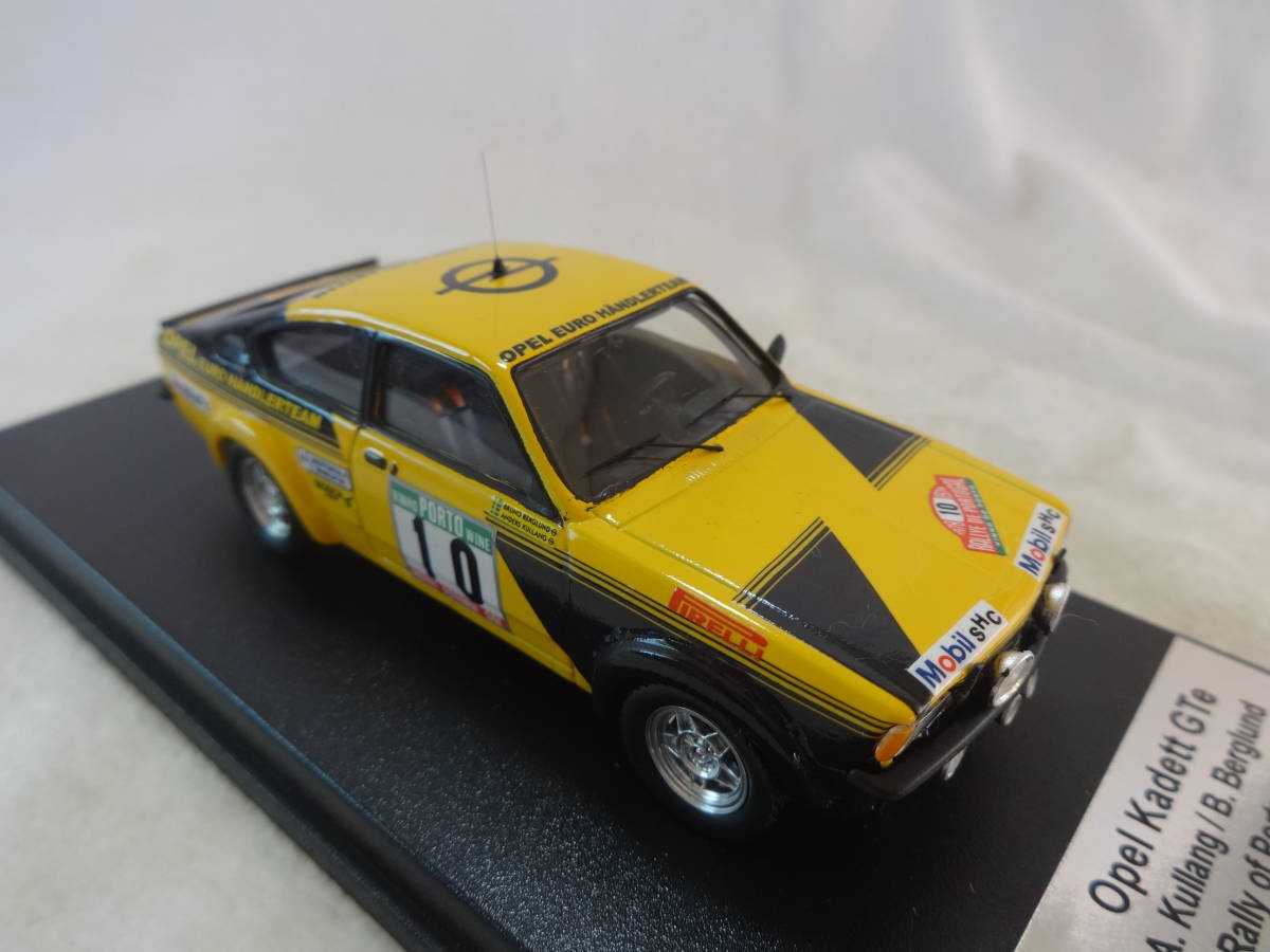 ミニカー トロフュー 1/43 オペル カデット GT/E 1978年 ポルトガルラリー #10 Kullang/Berglund 　Trofeu Opel Kadett GT/E 56/150_画像2