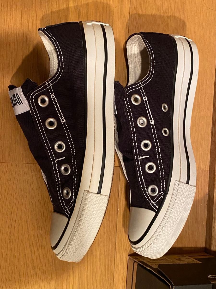 コンバース　オールスター　 CONVERSE ALL STAR SLIP III OX ブラック　23cm スニーカー