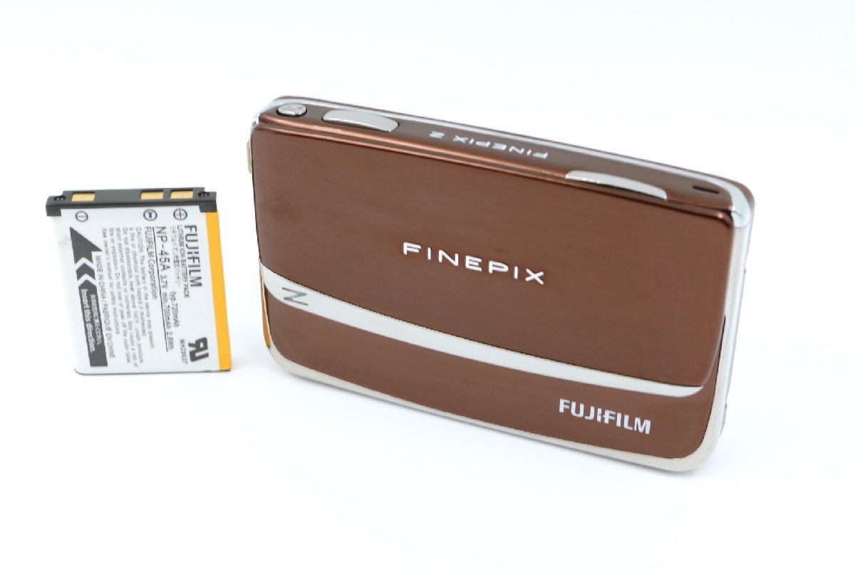 《動作保証》フジフィルム Fujifilm 富士 Finepix Z Z80 コンパクト デジタル カメラ コンデジ 純正バッテリー付_画像1