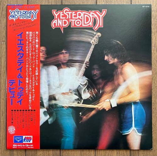 LP 帯付 日本盤 国内盤 アルバム レコード Yesterday And Today GP 1079 イエスタディ & トゥ デイ / デビュー_画像1