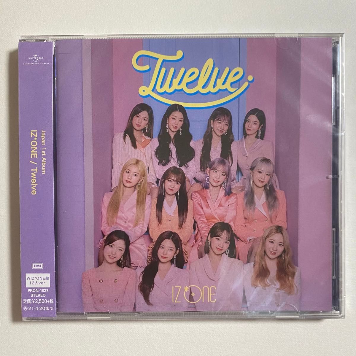 IZ*ONE Twelve 日本アルバム CD 新品未開封品 イェナ生写真付き