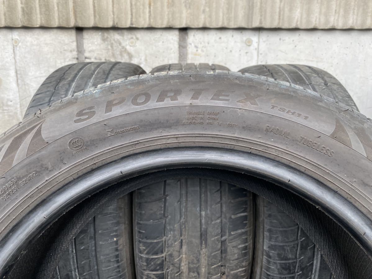 S3875 送料無料 TRIANGLE SPORTEX TSH11 215/55R17 94Y 4本価格 2020年製の画像9