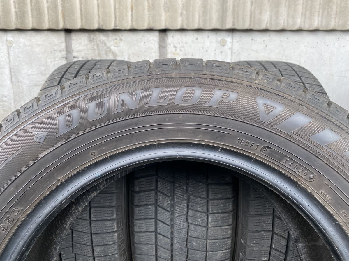 Q3946 送料無料☆深溝スタッドレス DUNLOP WINTERMAXX03 215/60R16 95Q 4本価格 2020年製の画像8