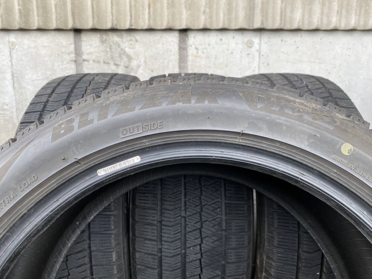 O3965　送料無料☆在庫処分価格　BRIDGESTONE ブリヂストン BLIZZAK VRX2　205/50R17 93Q　4本価格　2018年製_画像9