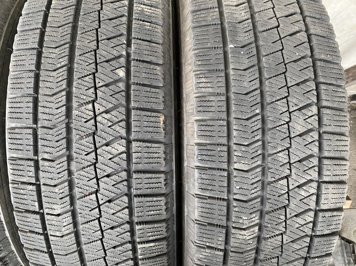 E3981　送料無料☆深溝スタッドレス　BRIDGESTONE ブリヂストン BLIZZAK VRX2　195/65R15 91Q　4本価格　2019年製_画像3