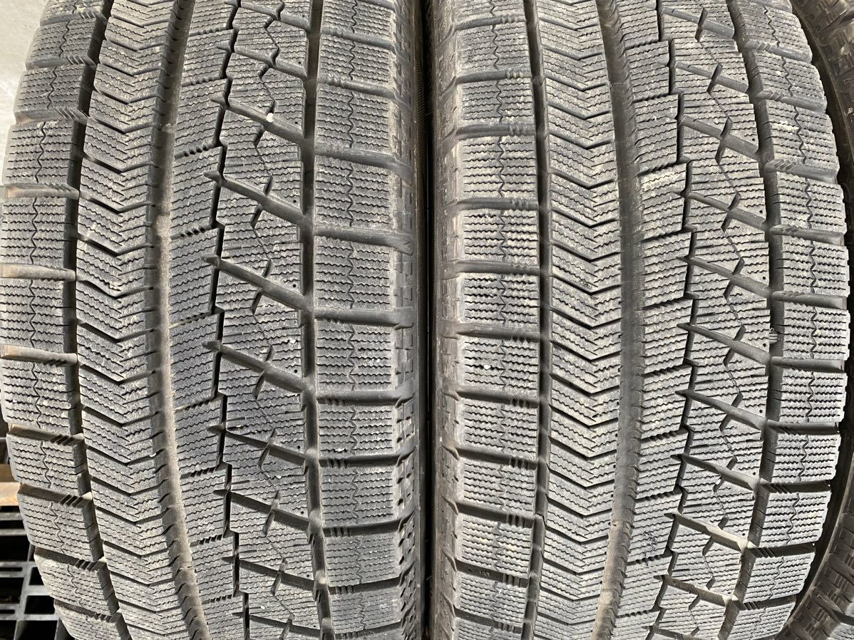 ク4039　送料無料☆深溝スタッドレス　BRIDGESTONE ブリヂストン BLIZZAK VRX 215/55R17 94Q　4本価格　2018年製_画像2