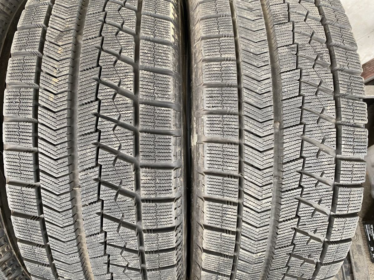 ク4039　送料無料☆深溝スタッドレス　BRIDGESTONE ブリヂストン BLIZZAK VRX 215/55R17 94Q　4本価格　2018年製_画像3