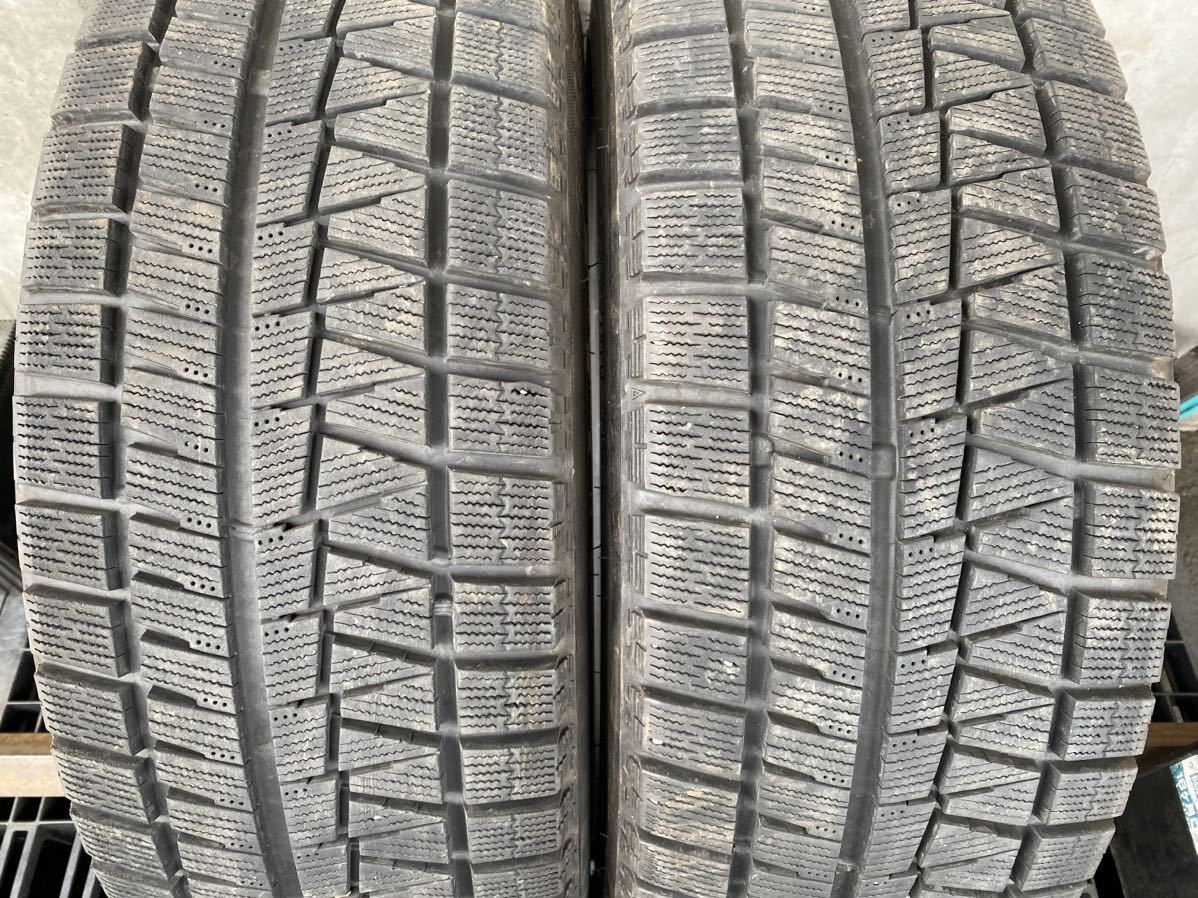 テ4052　送料無料☆深溝スタッドレス　BRIDGESTONE ブリヂストン ICEPARTNER2　225/45R18 91Q　2本価格　2021年製_画像2