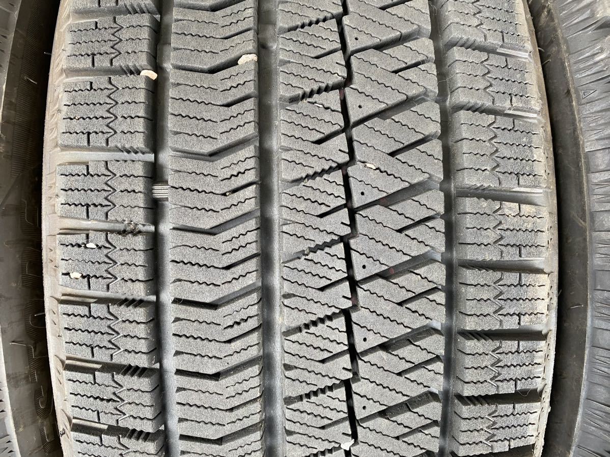 ク4053　送料無料☆深溝スタッドレス　BRIDGESTONE ブリヂストン BLIZZAK VRX2　205/50R17 93Q　4本価格　2019年製_画像5