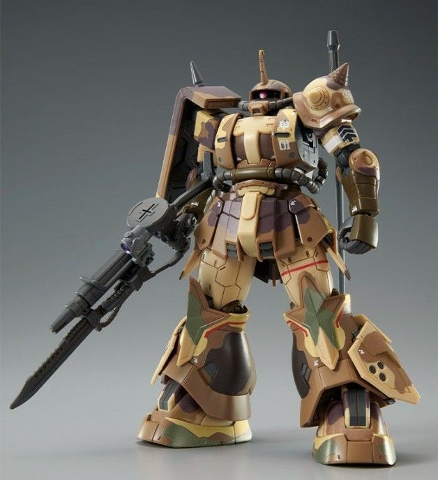 ＨＧ 1/144 高機動型ザク 地上用 エグバ機 セルマ機 ウォルド機　ジム  (モロッコ戦線仕様)