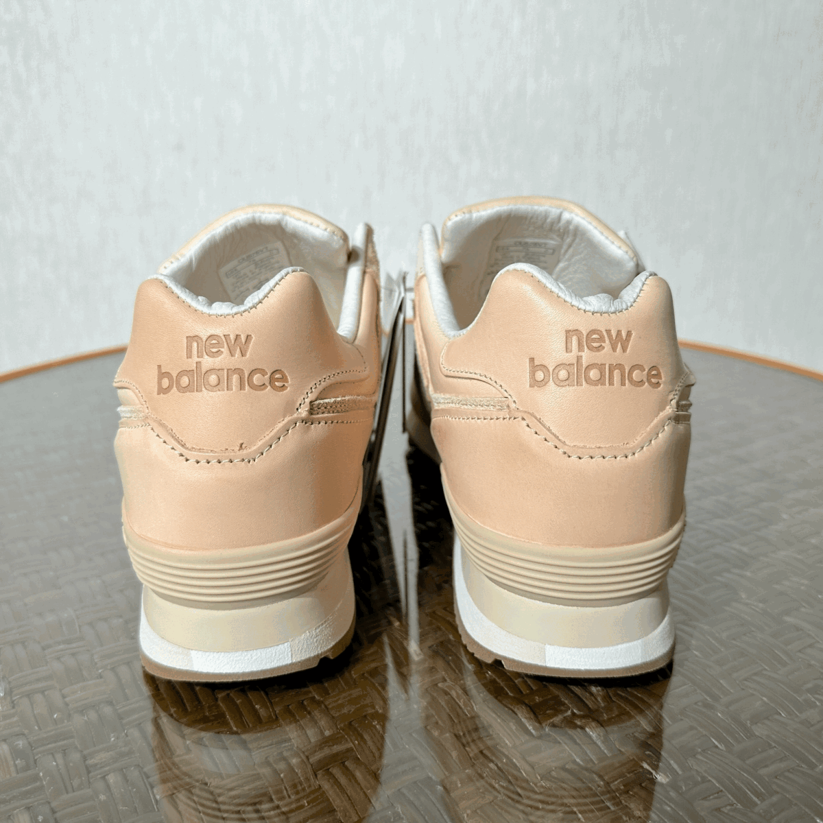 國內(nèi)正規(guī)品 UK制 New Balance OU576VT ベジタブルタンニンレザー US7.5 25.5cm イギリス英國制 NB 限定M576 スニーカー Made In England