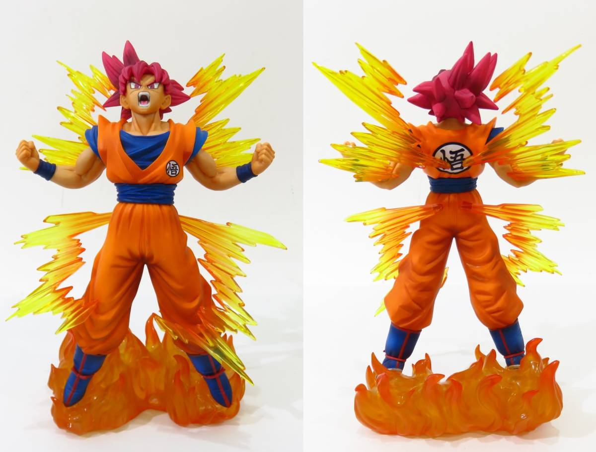 n4692k 【現状品】 ドラゴンボール フィギュア 9体セット DOKKANBATTLE 6th A賞 超サイヤ人ゴッド 孫悟空 Qposket 17号 他 [055-000100]_画像2