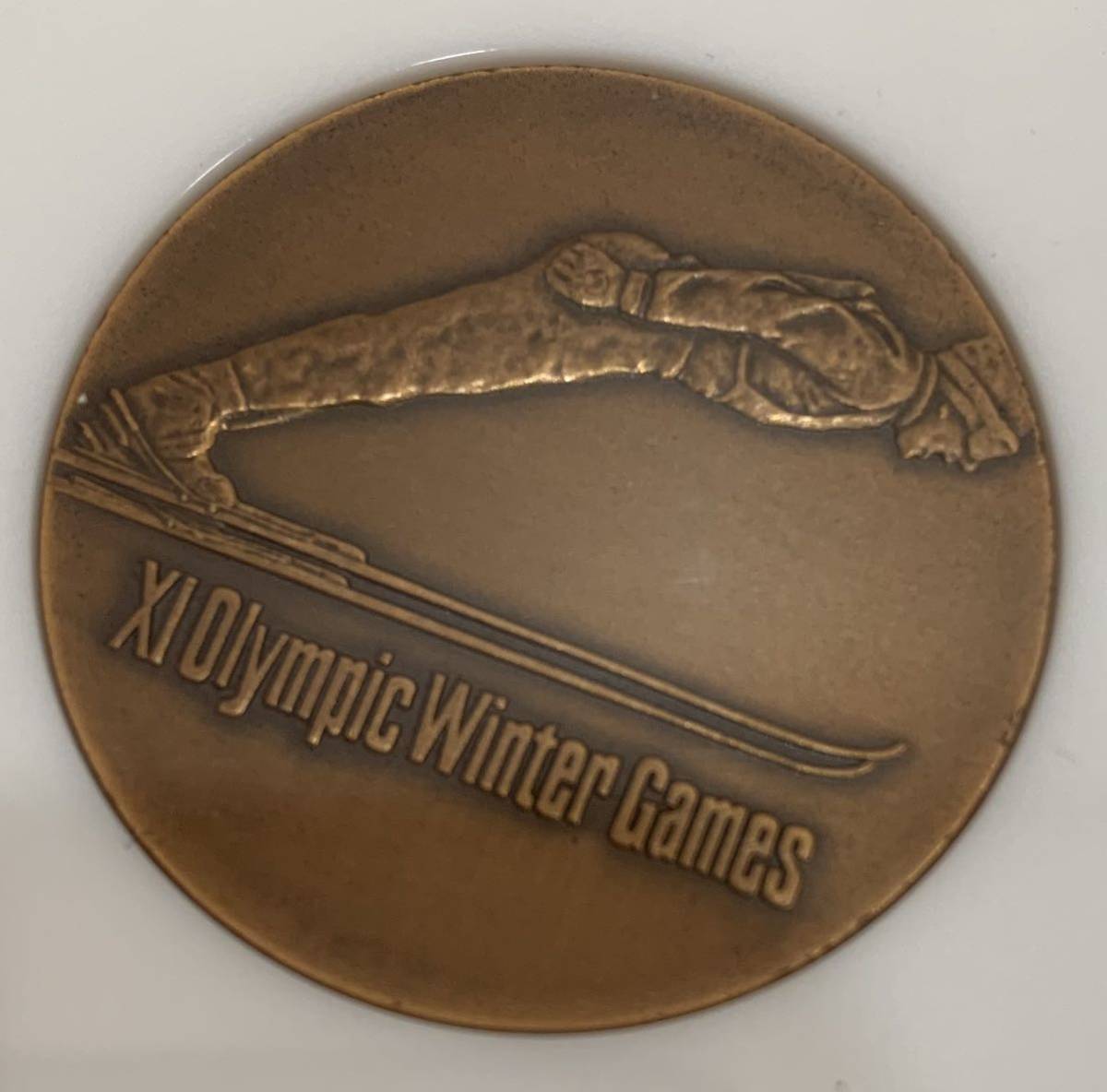  no. 11 раз Sapporo Olympic зима собрание память медаль 1972 год золотой серебряный медь медаль черепаха . самец . дизайн в кейсе 