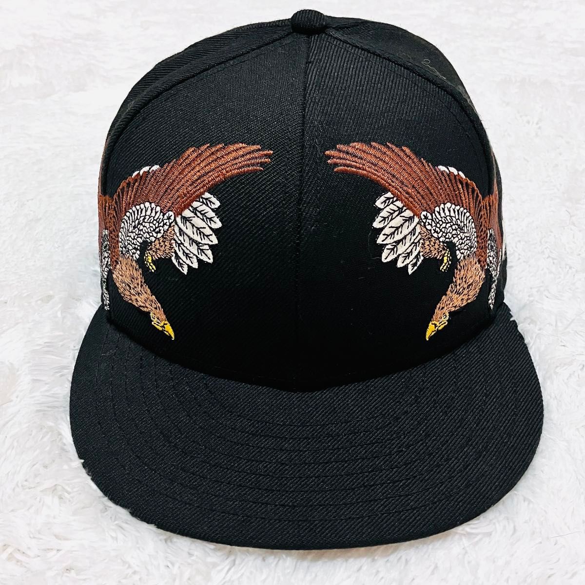 【美品】 限定品 NEW ERA 59FIFTY 石川真澄 鷹 内側派手 【美品】 限定品 NEW ERA 59FIFTY 石川真澄 鷹 内側派手