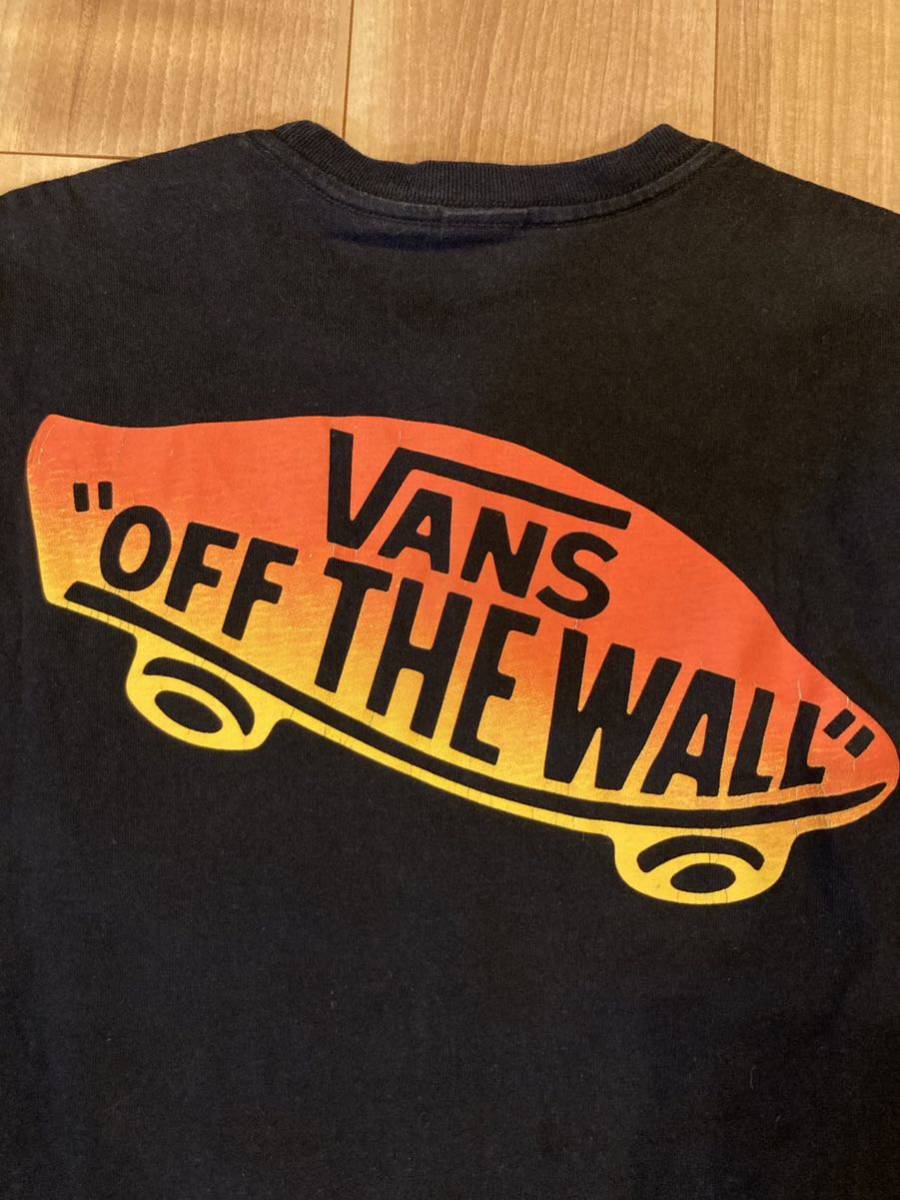 WTAPS VANS L/S Tee BLACK L WAFFLE LOVERS CLUB ロングスリーブ　ポケット　Tシャツ　バンズ　黒　VAULT SK8-HI スリッポン　ロンT 長袖_画像6