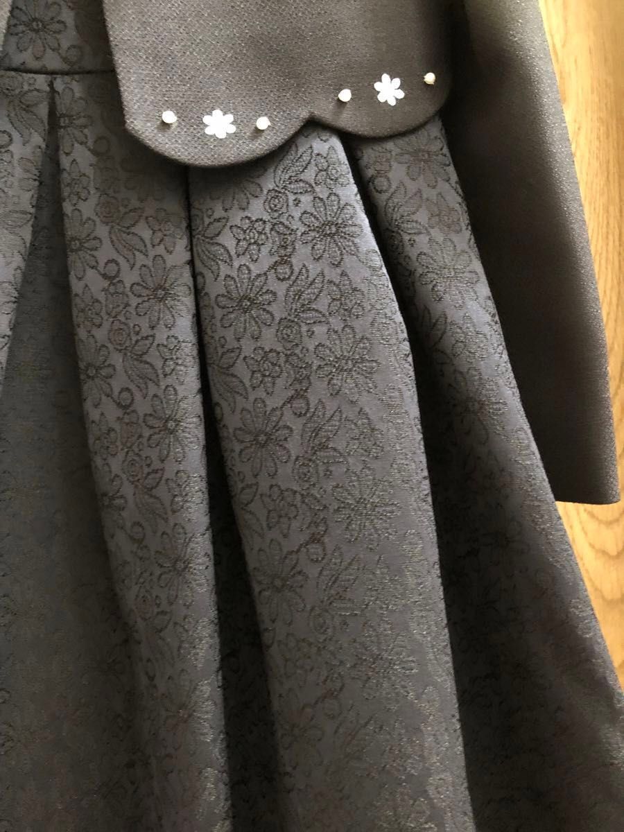 美品 CHOPIN アンサンブルスーツ 120cm フォーマルワンピース 美品 CHOPIN アンサンブルスーツ 120cm フォーマルワンピース