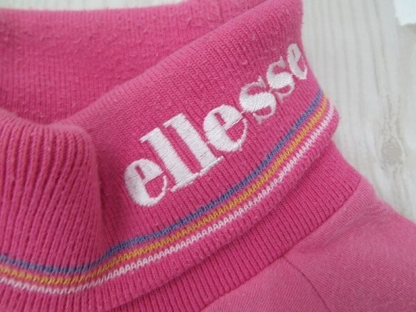 ellesse エレッセ レディース ハイネック スポーツ 長袖カットソー ピンク_画像2