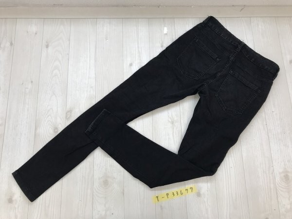 Bershka ベルシュカ ZARA ザラ レディース ストレッチ スキニーデニムジーンズパンツ 36 黒_画像3