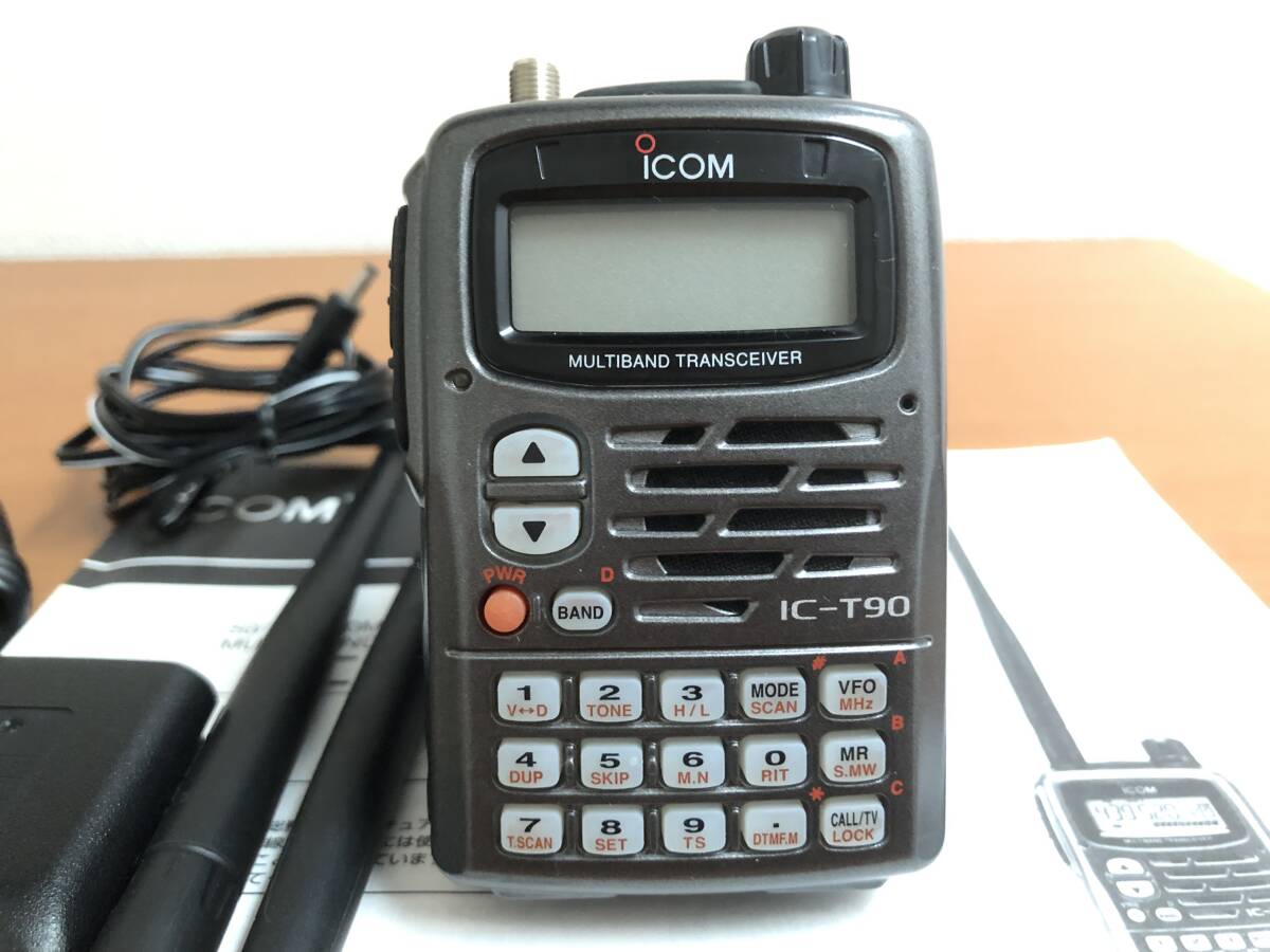 iCOM IC-T90 50M/145M/430M FMトランシーバー_画像3