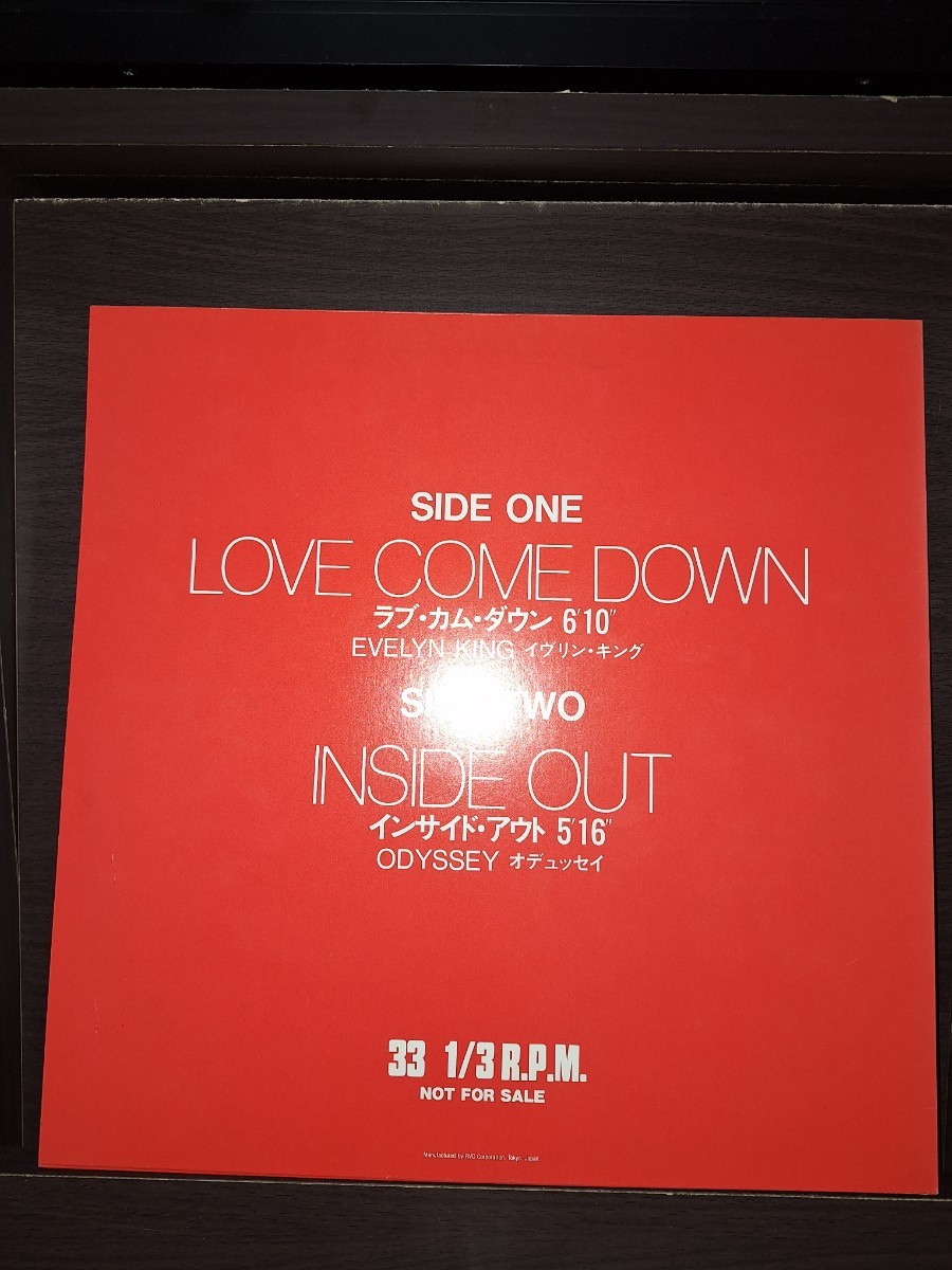 ♪12国内プロモ　EVERYN　KING 　LOVE 　COME　DOWN 　ODYSSEY 　INSIDE 　OUT_画像2