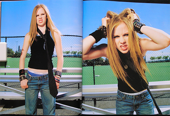 『GiRL／ガール 2004年増刊号』アヴリル・ラヴィーン／付録ステッカー付＊35ページ特集■　　　IN ROCK Avril Lavigne アブリル・ラビーン_画像3