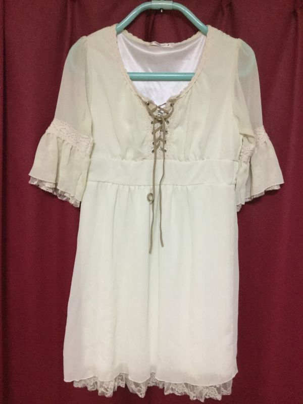  used * ivory tunic 