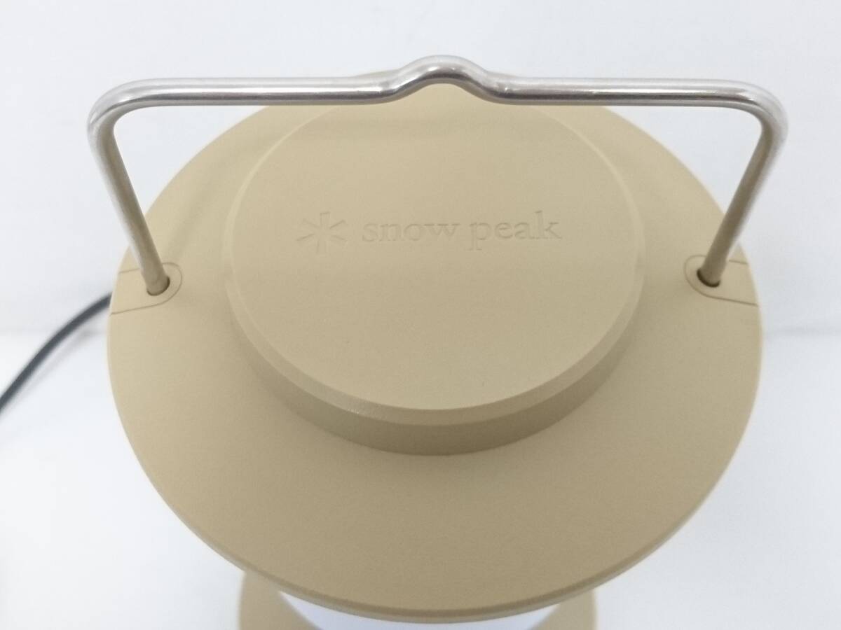 【新品】snow peak スノーピーク HOME&CAMP Lantern ランタン ES-080/カーキ/充電式/ライト/キャンプ/レジャー/アウトドア/02SH021201-8_画像2