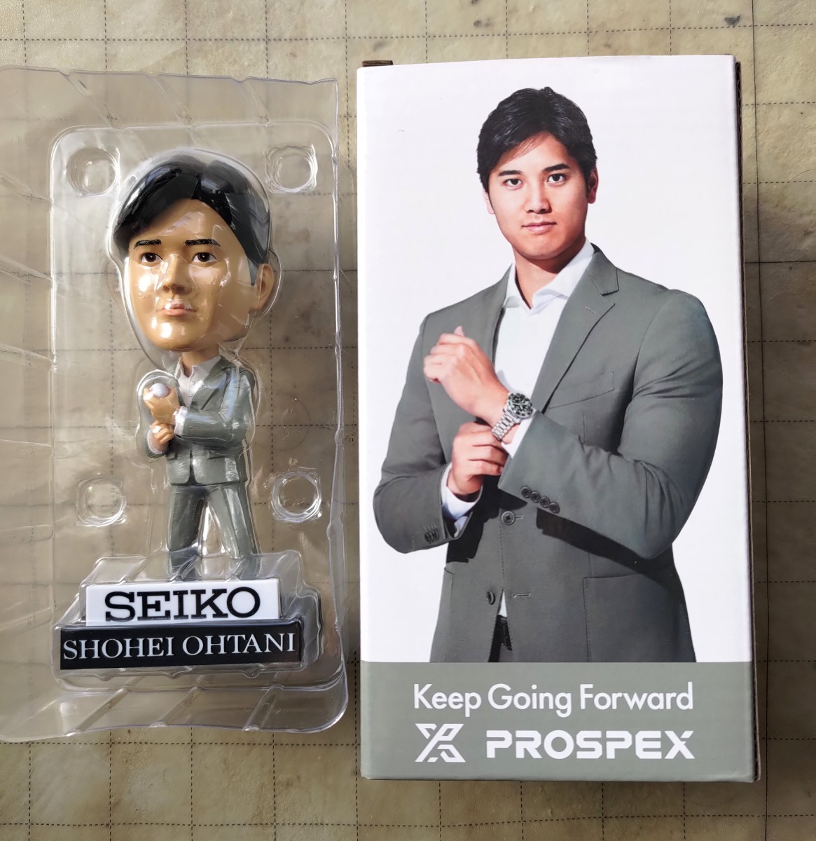 新品 セイコー プロスペックス 大谷翔平 ボブルヘッド 限定 首振り人形 