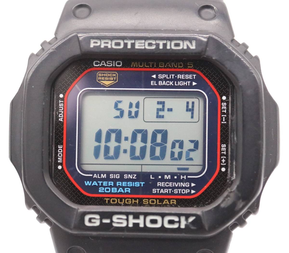 ◎【ト滝】★稼働品★ CASIO G-SHOCK カシオ Gショック 2点おまとめ DW-5600BB GW-M5600 クォーツ デジタル 腕時計 ブラック系 AG000DEM56_画像2