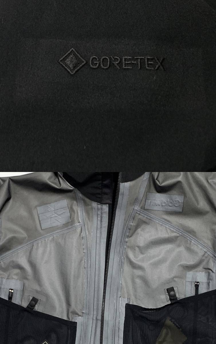 新品 GOLDWIN ARRIS JACKET GORE-TEX ゴールドウィン スキージャケット 定価7.3万 XL_テープ跡、色の濃淡があります。