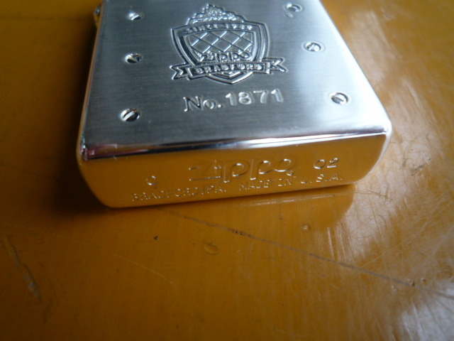 ZIPPO/ ジッポー オイルライター　SINCE 1932　No,1871　 Zippoマニア　コレクター　趣味_画像5