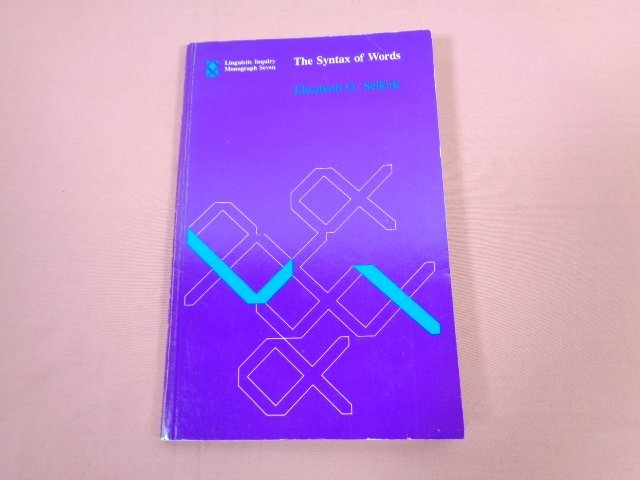 ★洋書 『 The Syntax of Words 』_画像1