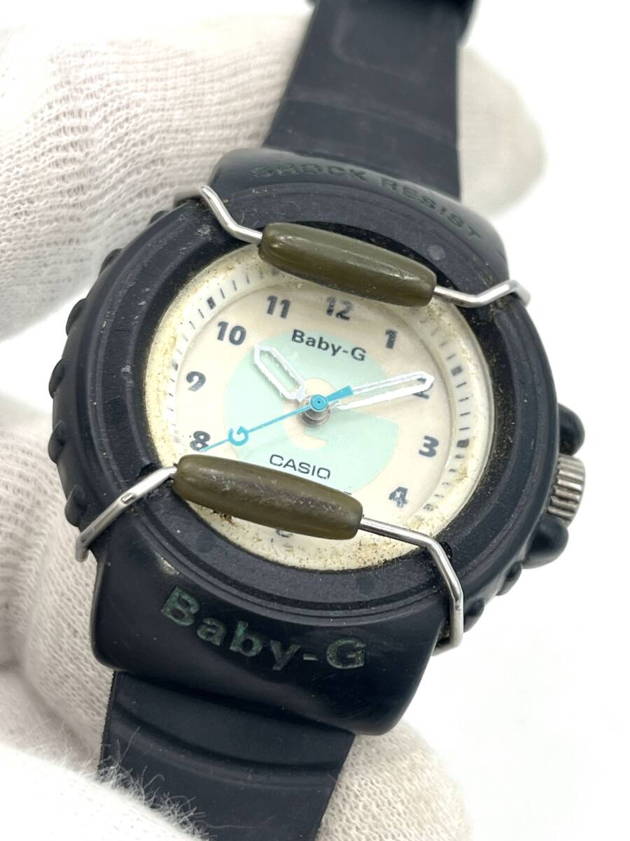 【電池切れ】CASIO カシオ Baby-G ベビージー BG-10 腕時計 クオーツ アナデジ ケース：3.8 の画像4