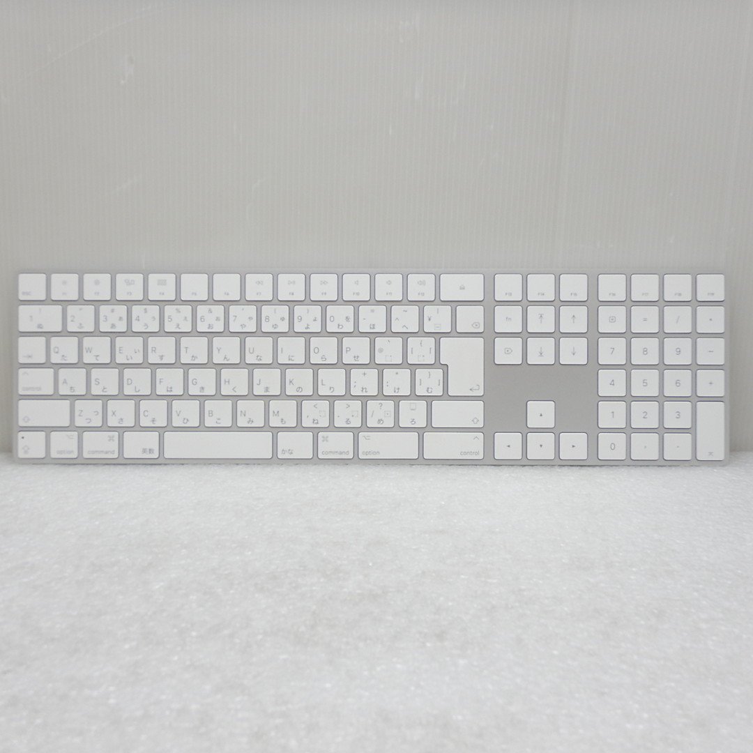 【中古】★送料無料★ Apple Magic Keyboard テンキー有日本語マジックキーボードA1843 マジックマウス2 A1657 セット 053_画像2