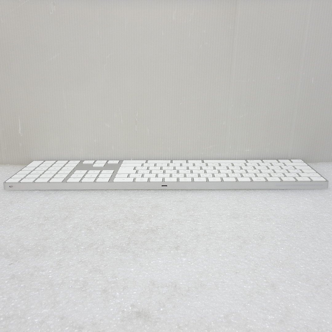 【中古】★送料無料★ Apple Magic Keyboard テンキー有日本語マジックキーボードA1843 マジックマウス2 A1657 セット 077_画像6