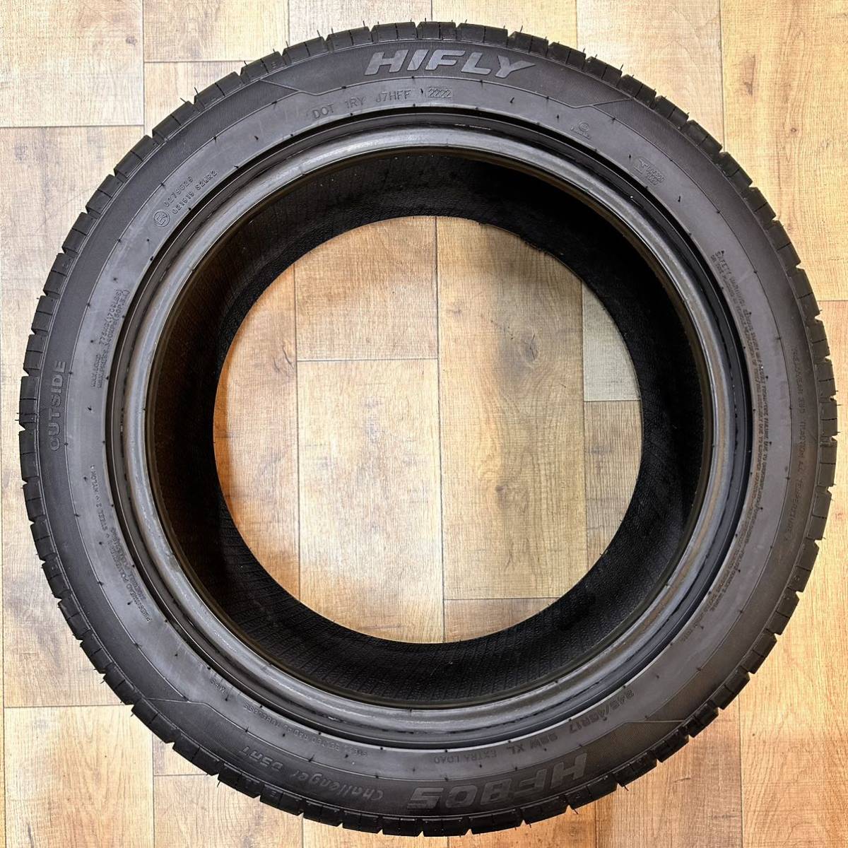 [543]245/45R17 99W XL HIFLY HF805 2022年製 ハイフライ 中古タイヤ_画像6