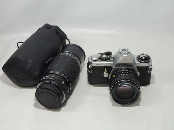 アサヒペンタックス PENTAX ME フィルムカメラ レンズ2個 SMC PENTAX-M F1.4 50ｍｍ / ZOOM F4.5 80mm-200mm_画像1