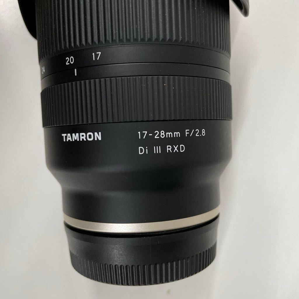 A2147/【中古品】TAMRON タムロン 28-200mm F2.8-5.6 Di III RXD Model A071 ソニーE カメラ レンズ　箱付き 保証書 アウトドア 一眼_画像3