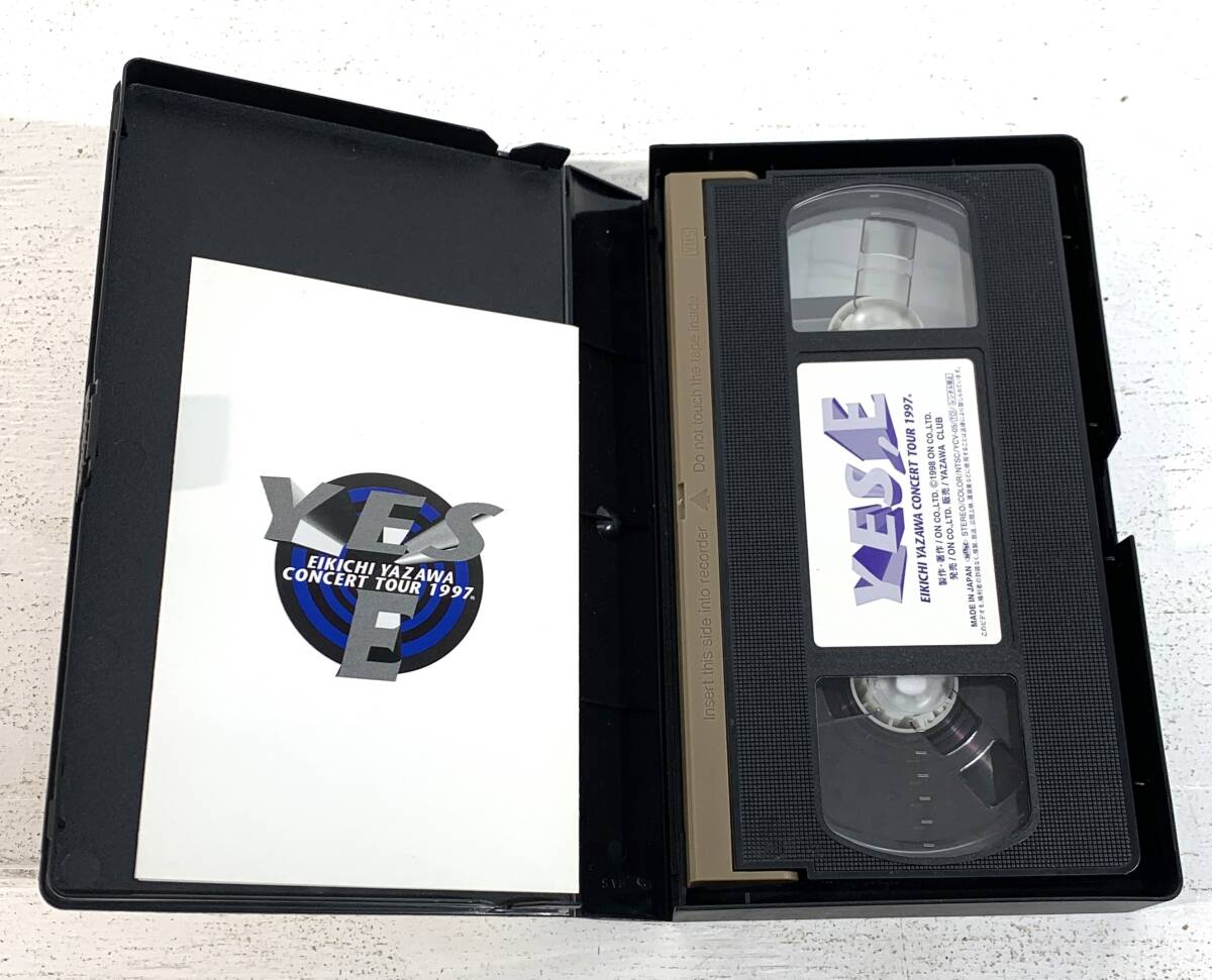 【ジャンク品/80】音楽 VHS ビデオテープ ロック 矢沢永吉 未動確 キズ汚れ有 7本 まとめ セットの画像8