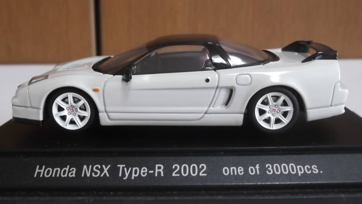 エブロ　1/43　ホンダ　NSX　タイプＲ　ホワイト_画像4