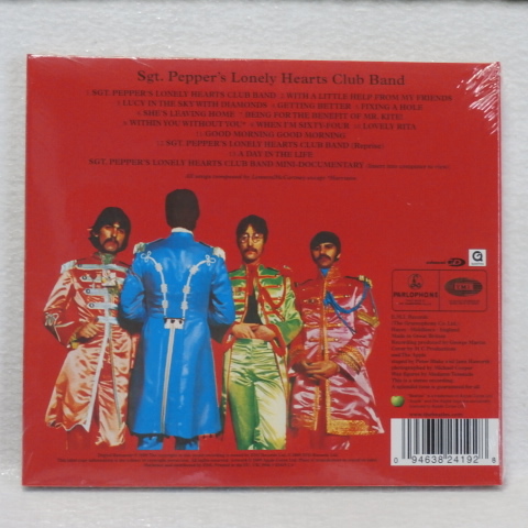 ＜新品未開封＞ザ・ビートルズ THE BEATLES / Sgt.Pepper's Lonely Hearts Club Band (紙ジャケ リマスター盤 ドキュメント映像）輸入盤_画像5