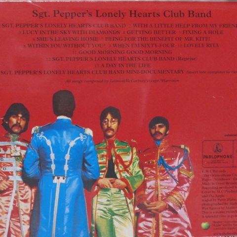 ＜新品未開封＞ザ・ビートルズ THE BEATLES / Sgt.Pepper's Lonely Hearts Club Band (紙ジャケ リマスター盤 ドキュメント映像）輸入盤_画像6